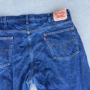 Levi's 517 Boot Cut Dark Wash Mens Jeans Size 44x30 100% Cotton